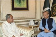 دیدار وزیر کشور پاکستان با شهباز شریف پیش از عزیمت به ایران