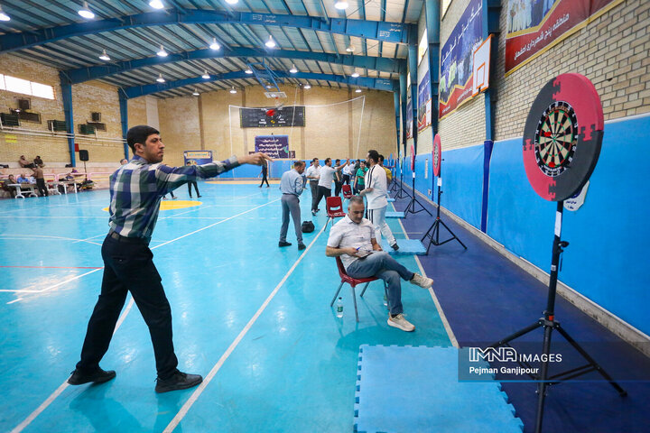 مسابقات دارت کارکنان شهرداری اصفهان