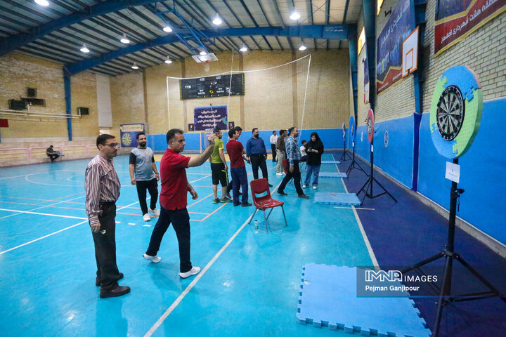 مسابقات دارت کارکنان شهرداری اصفهان