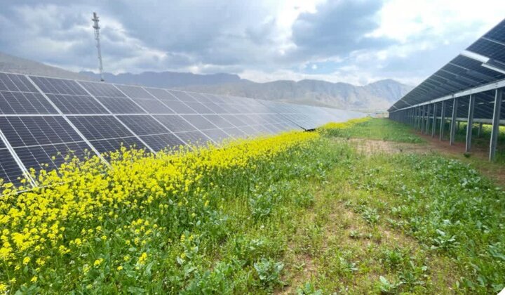 نخستین نیروگاه خورشیدی ۵ مگاواتی لرستان به بهره‌برداری رسید