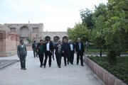 پیگیری برنامه‌های حفاظتی و مرمتی بقعه شیخ جبرائیل و مسجد جامع کلخوران اردبیل
