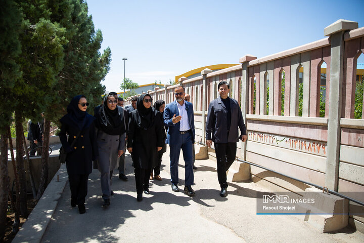 بازدید مدیرکل محیط زیست از خطوط یک و دو مترو اصفهان