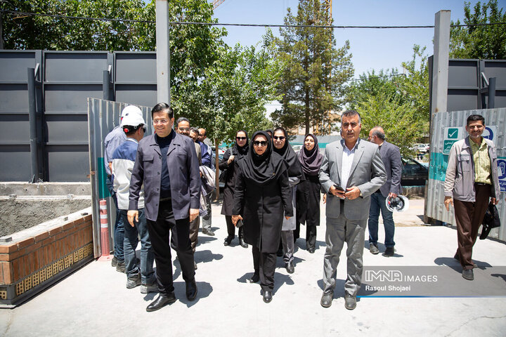 بازدید مدیرکل محیط زیست از خطوط یک و دو مترو اصفهان