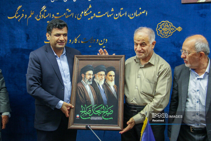 حضور اعضای شورای شهر در زندان مرکزی اصفهان