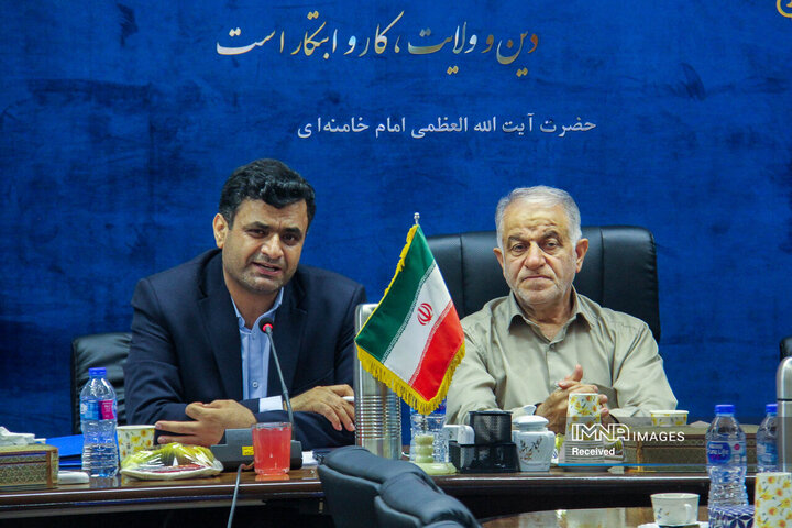 حضور اعضای شورای شهر در زندان مرکزی اصفهان
