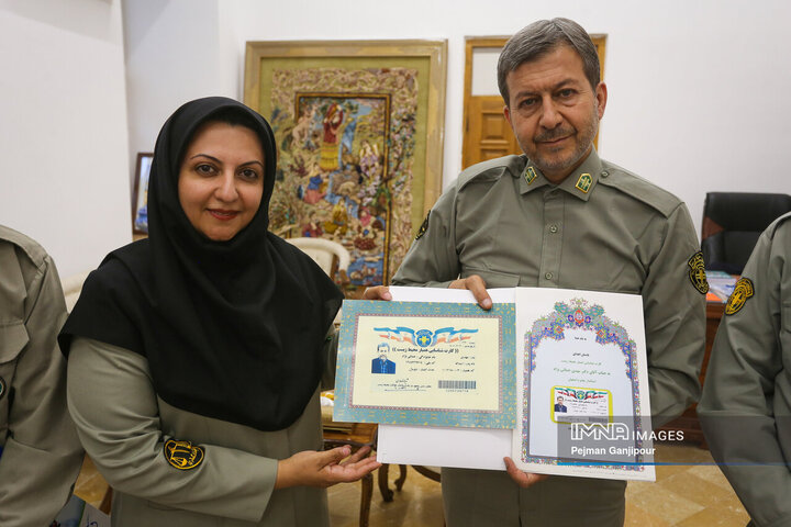 دیدار سرپرست اداره کل محیط زیست استان و استاندار اصفهان