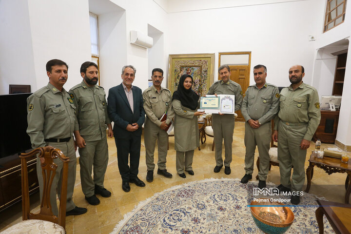 دیدار سرپرست اداره کل محیط زیست استان و استاندار اصفهان