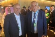 دیدار رئیس فدراسیون با روسای فدراسیون های فلسطین و بلژیک