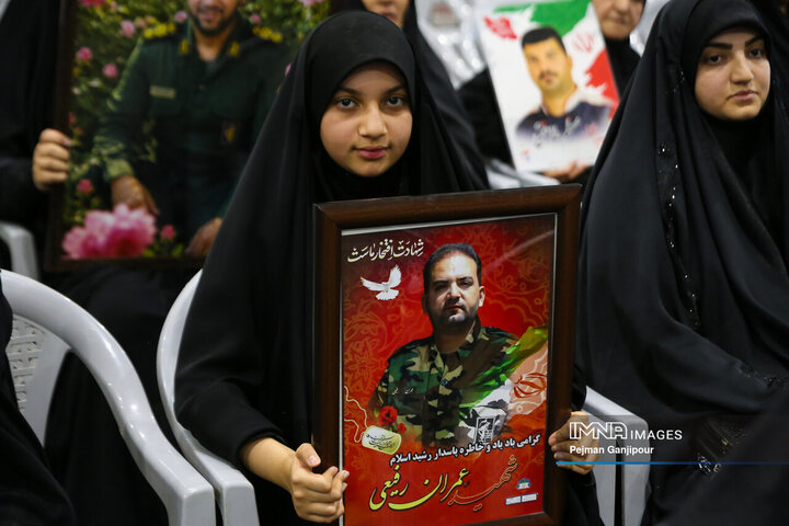 مراسم اولین سالگرد شهادت سردار سلامی و شهدای اقتدار