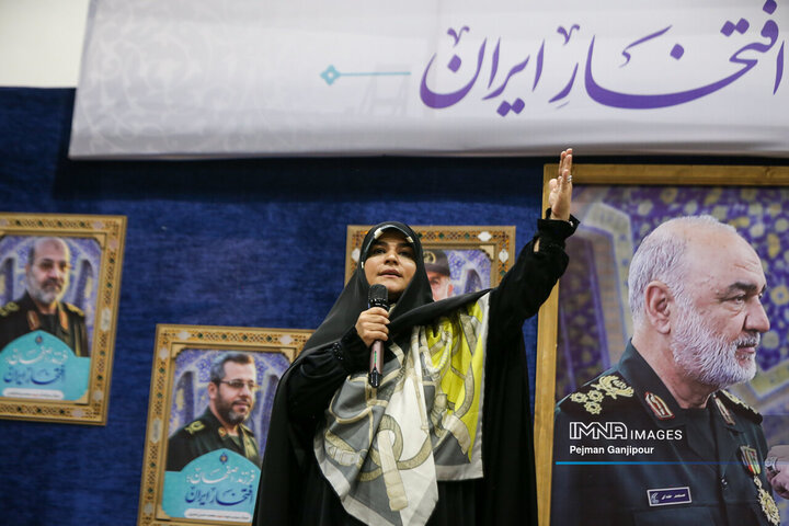 مراسم اولین سالگرد شهادت سردار سلامی و شهدای اقتدار