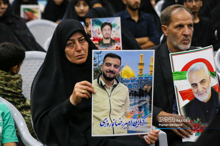 مراسم اولین سالگرد شهادت سردار سلامی و شهدای اقتدار