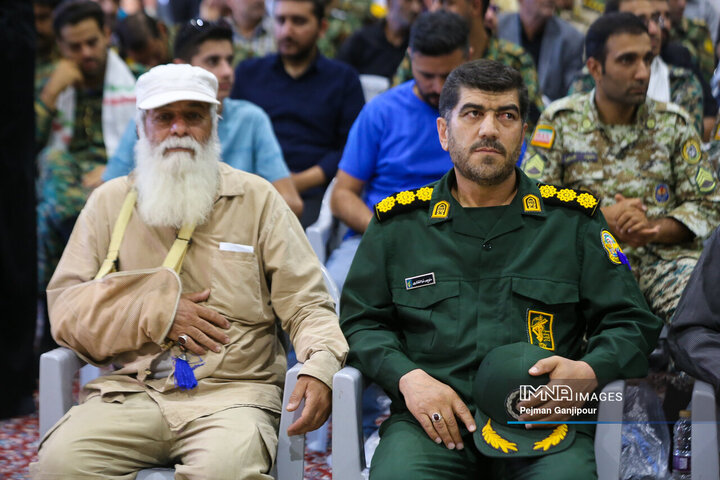 مراسم اولین سالگرد شهادت سردار سلامی و شهدای اقتدار