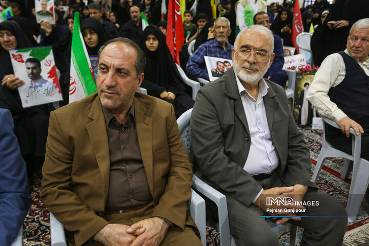 مراسم اولین سالگرد شهادت سردار سلامی و شهدای اقتدار