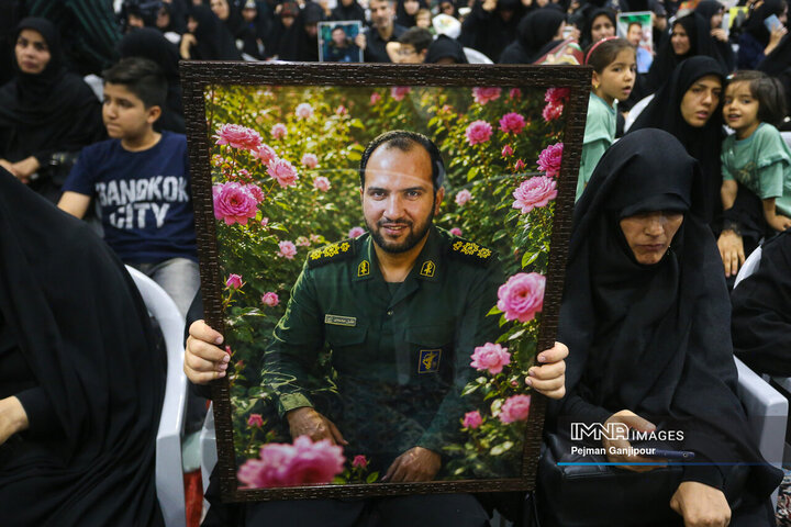 مراسم اولین سالگرد شهادت سردار سلامی و شهدای اقتدار