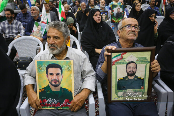 مراسم اولین سالگرد شهادت سردار سلامی و شهدای اقتدار