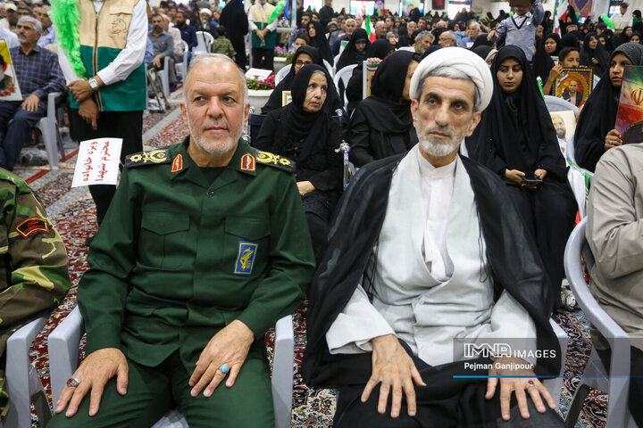 مراسم اولین سالگرد شهادت سردار سلامی و شهدای اقتدار