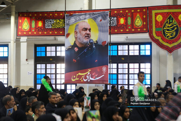 مراسم اولین سالگرد شهادت سردار سلامی و شهدای اقتدار