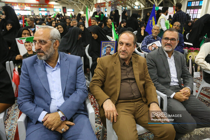 مراسم اولین سالگرد شهادت سردار سلامی و شهدای اقتدار