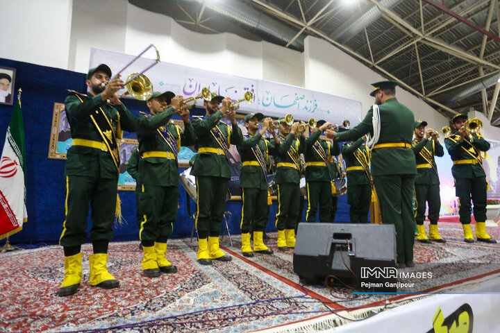 مراسم اولین سالگرد شهادت سردار سلامی و شهدای اقتدار
