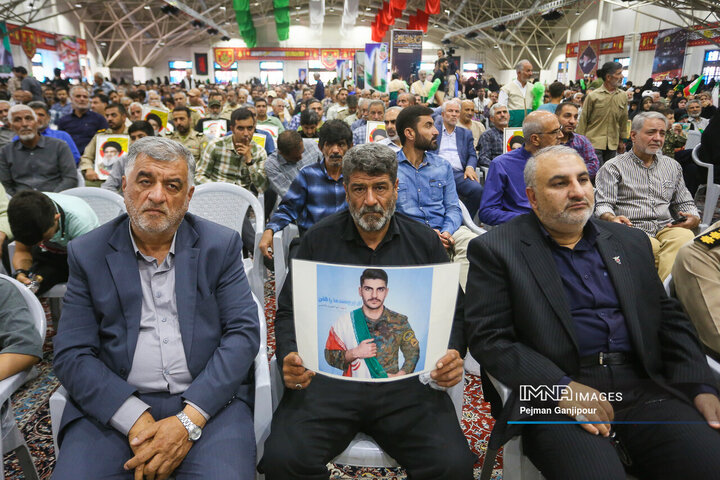 مراسم اولین سالگرد شهادت سردار سلامی و شهدای اقتدار