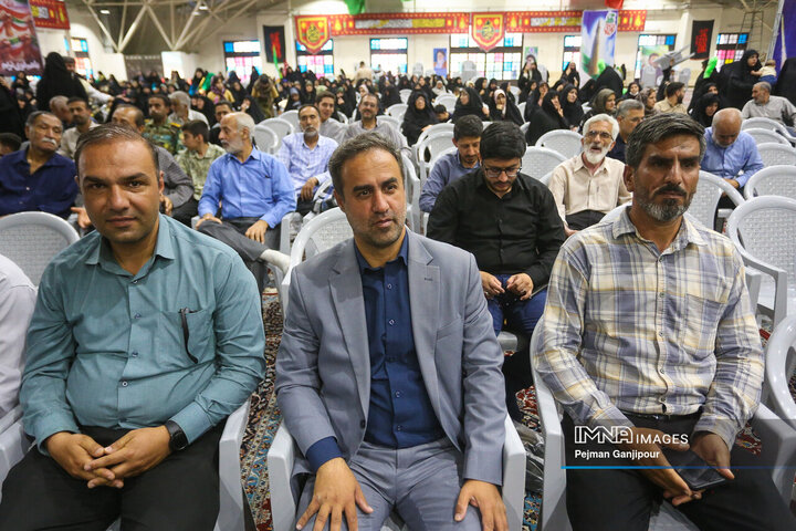 مراسم اولین سالگرد شهادت سردار سلامی و شهدای اقتدار