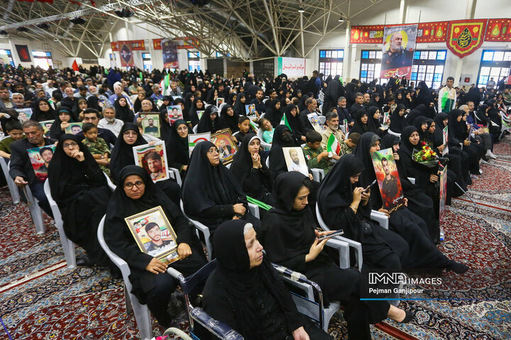مراسم اولین سالگرد شهادت سردار سلامی و شهدای اقتدار