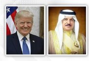 رایزنی ترامپ با شاه بحرین درباره ایران