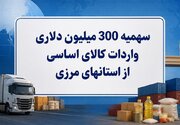 آزادسازی دسترسی به باقی‌مانده سهمیه ۳۰۰ میلیون دلاری واردات کالای اساسی