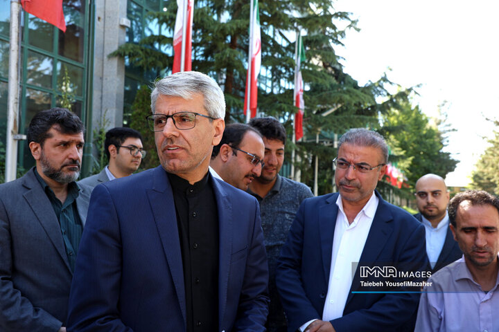 نشست خبری اسماعیل بقائی  سخنگوی وزارت امور خارجه در همدان