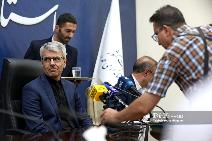 نشست خبری اسماعیل بقائی  سخنگوی وزارت امور خارجه در همدان