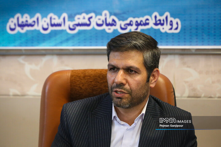 نشست خبری هیئت کشتی استان اصفهان