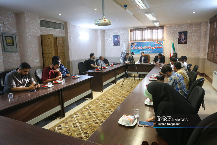 نشست خبری هیئت کشتی استان اصفهان