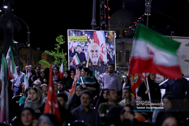 اولین پاسداشت سپهبد شهید علی شادمانی  در همدان