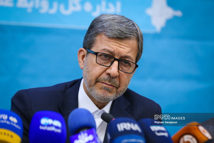 نشست خبری استاندار اصفهان