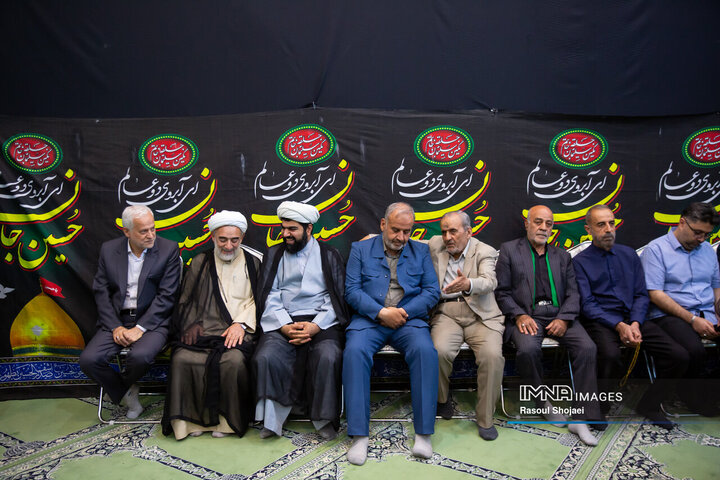 آیین سیاهپوشی شهرداری اصفهان