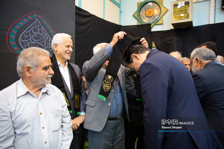 آیین سیاهپوشی شهرداری اصفهان