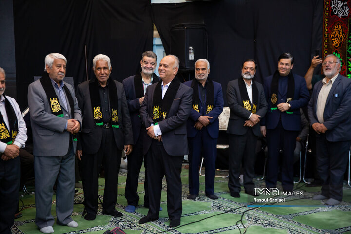آیین سیاهپوشی شهرداری اصفهان