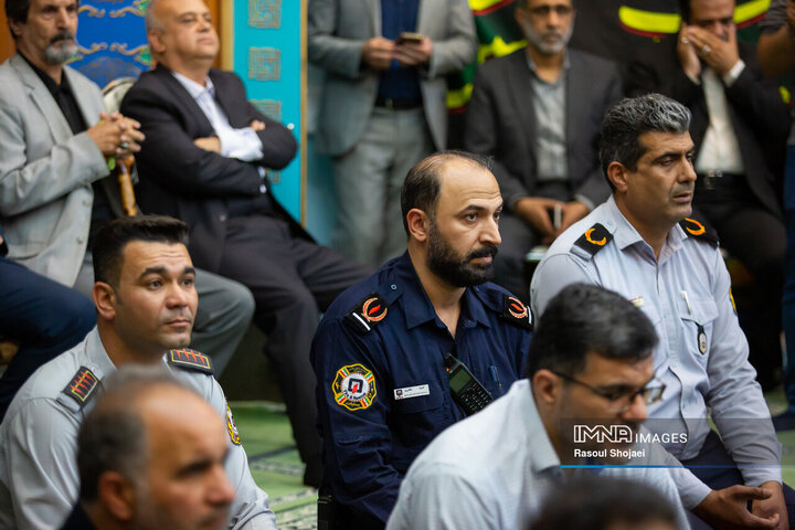 آیین سیاهپوشی شهرداری اصفهان