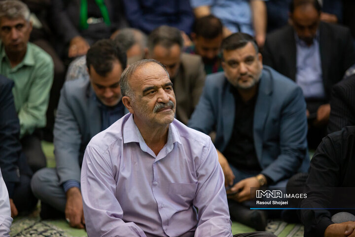 آیین سیاهپوشی شهرداری اصفهان