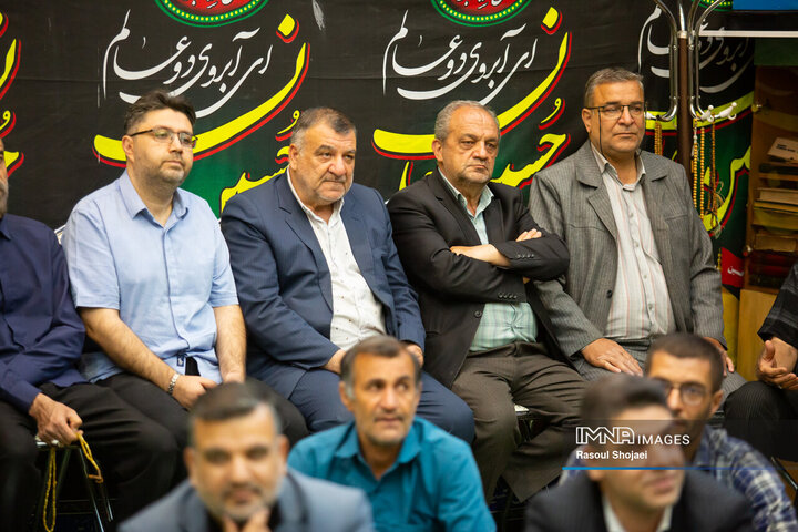 آیین سیاهپوشی شهرداری اصفهان