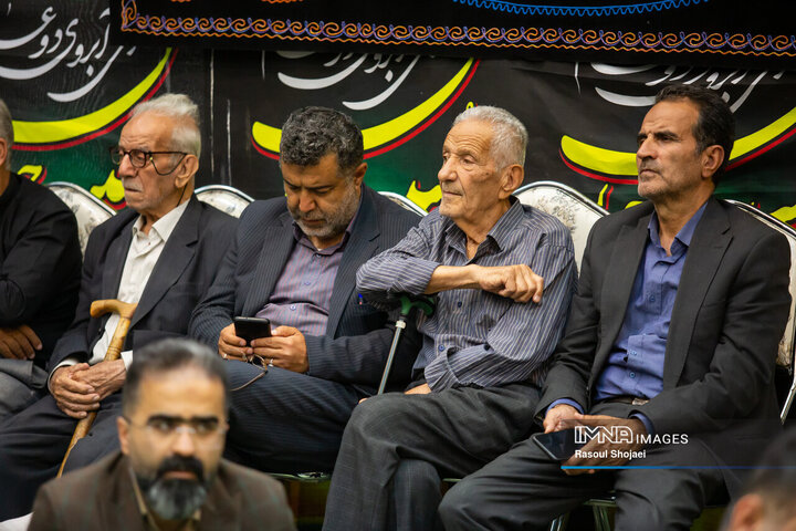 آیین سیاهپوشی شهرداری اصفهان
