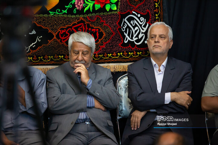 آیین سیاهپوشی شهرداری اصفهان