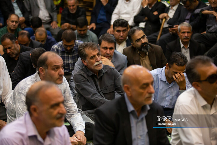 آیین سیاهپوشی شهرداری اصفهان