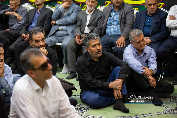 آیین سیاهپوشی شهرداری اصفهان