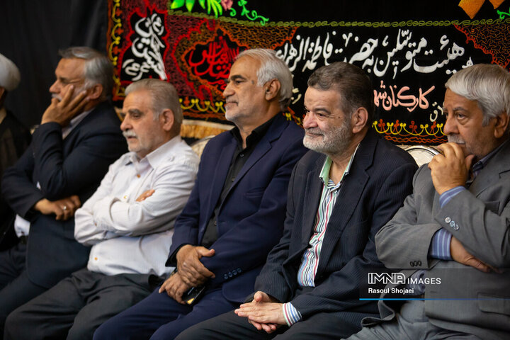 آیین سیاهپوشی شهرداری اصفهان