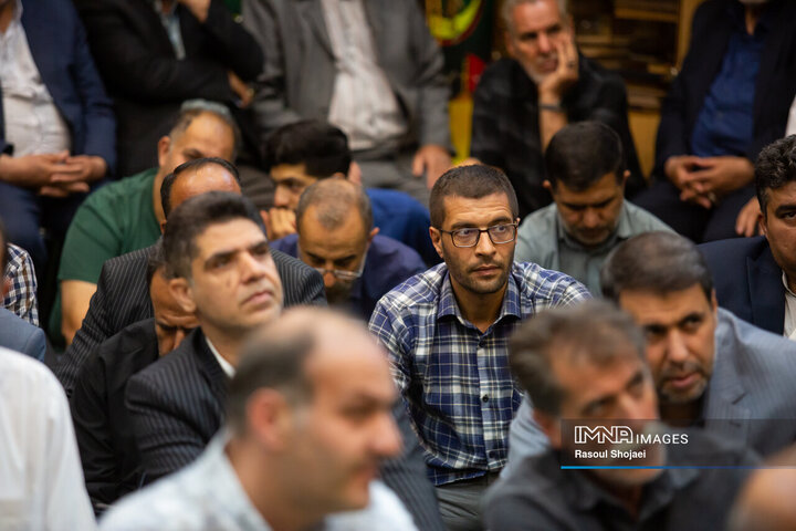 آیین سیاهپوشی شهرداری اصفهان