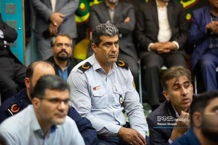 آیین سیاهپوشی شهرداری اصفهان