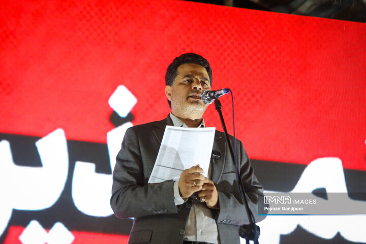 تجمع مردمی مطالبه شروط رهبری در مذاکرات - اصفهان