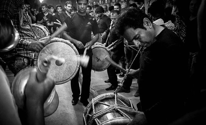 شهری که محرم را با نوای دمام آغاز می‌کند