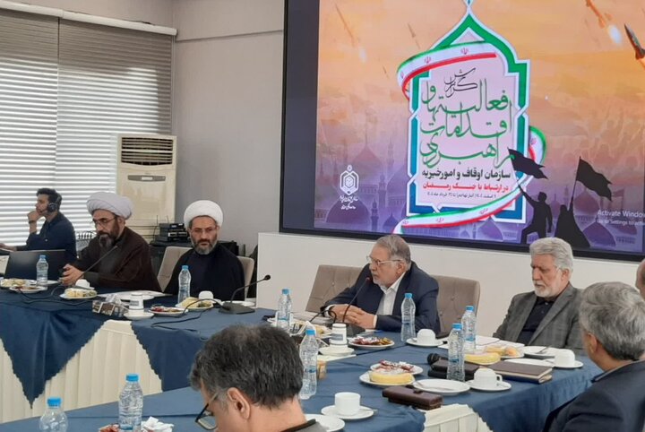۱۱۲۶ مرکز درمانی اوقاف در جنگ رمضان فعال بودند